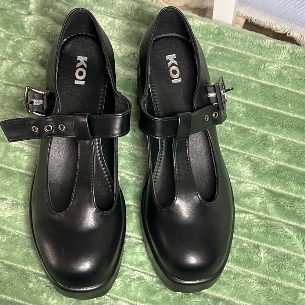 KOI Black Mary Jane Shoes